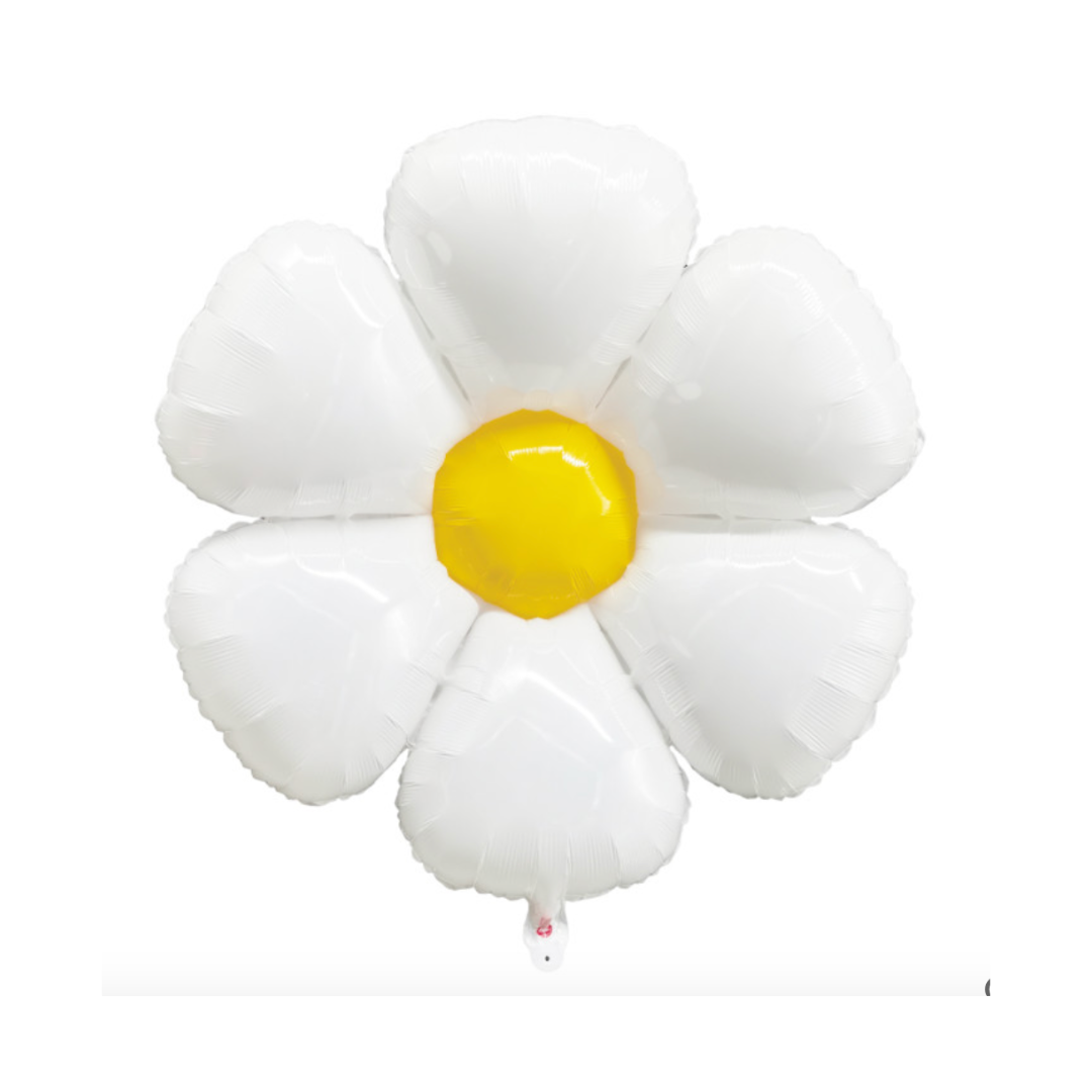 Ballon mylar Marguerite hippy party L