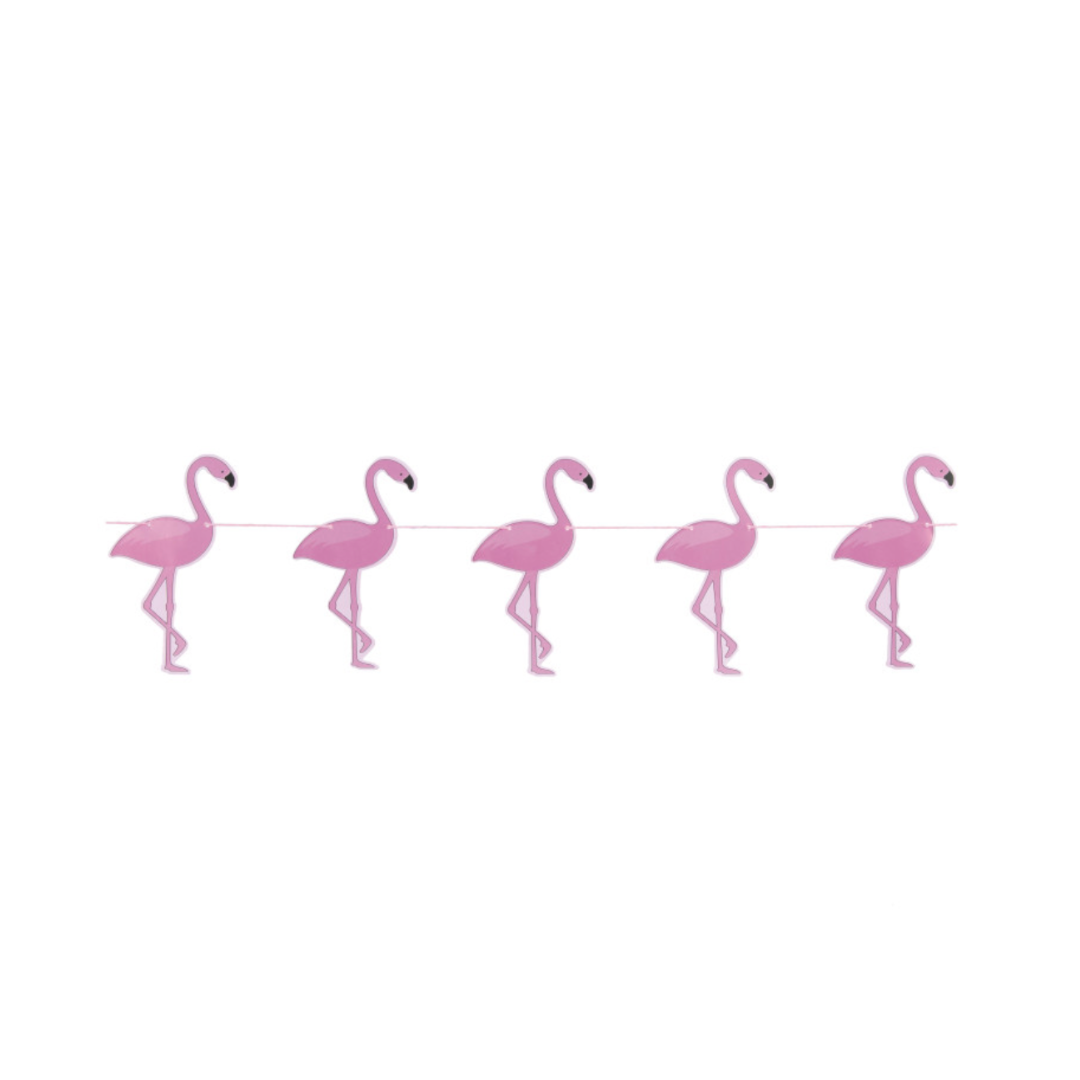 Guirlande flamant rose - 3M