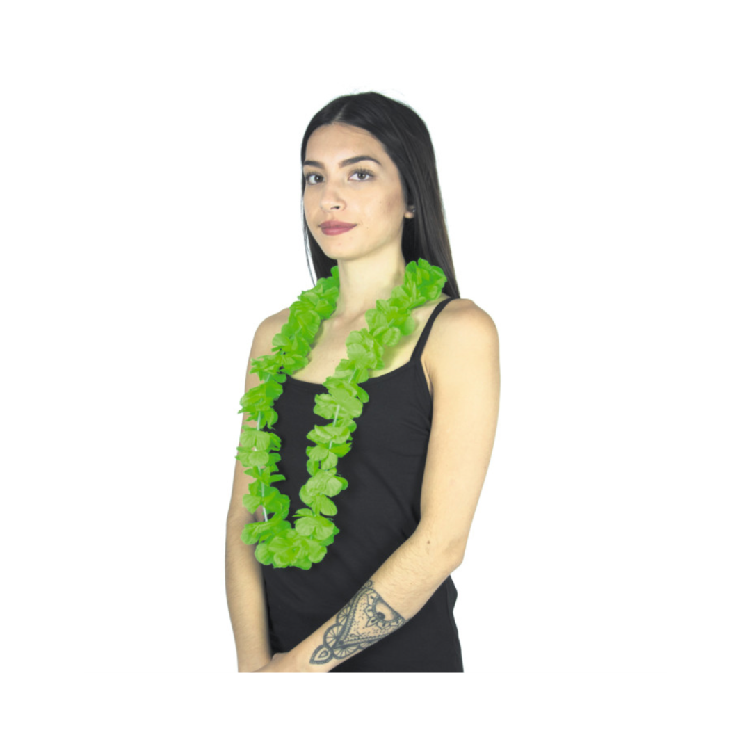 Collier Hawaïen vert