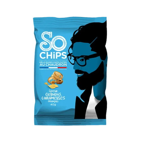 Chips Oignons caramélisés • Label Qualité Artisan 40 gr