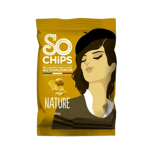 Chips Nature • Label Qualité Artisan 40 GR