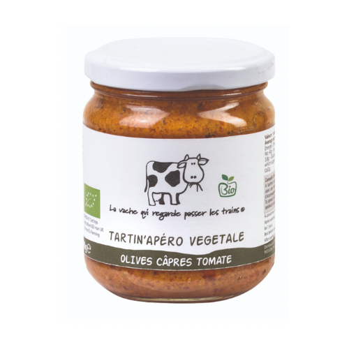 Tartinade végétale olives câpres tomate BIO 190 GR