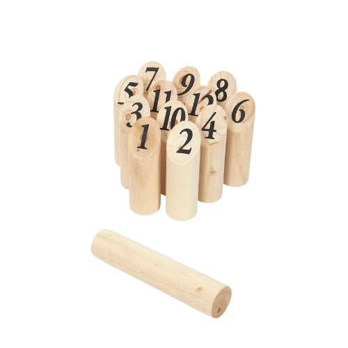 Jeu de quilles en bois - Molkky