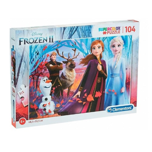 Puzzle 104 pièces La Reine des neiges