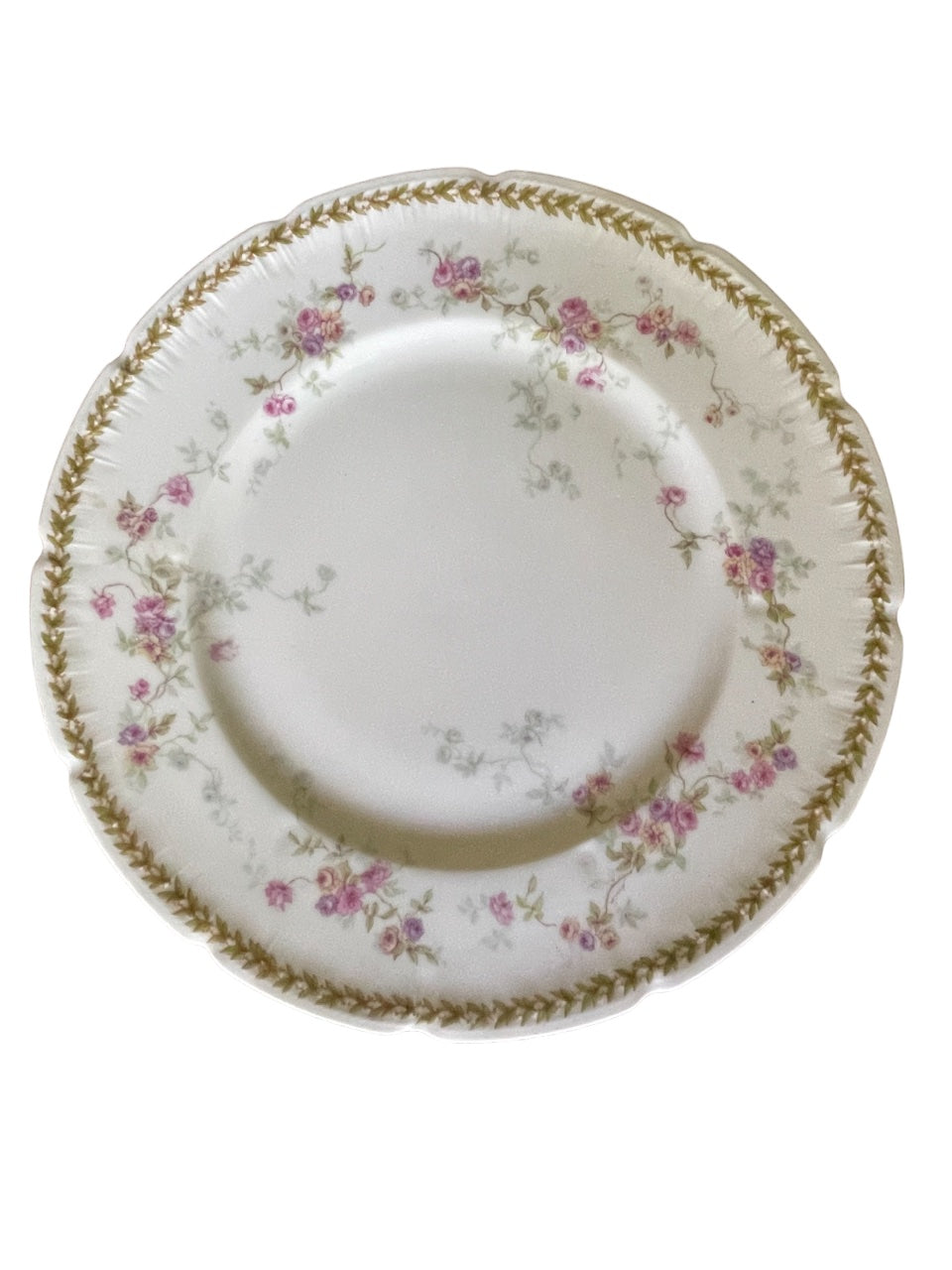 Assiette plate ancienne Suzanne - Location