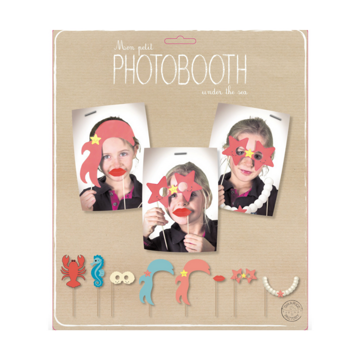 8 accessoires pour Photo Booth sous la mer