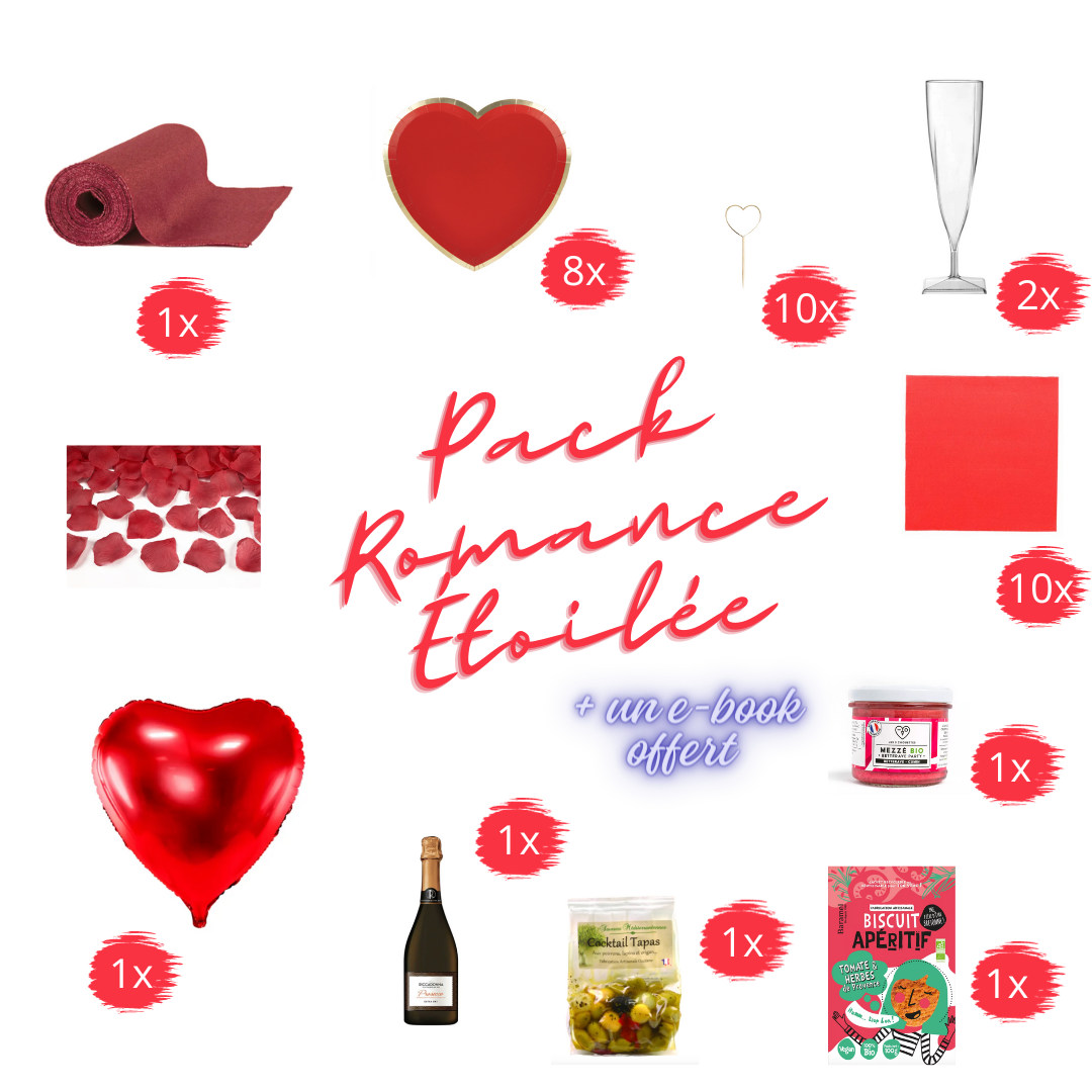 Pack Romance étoilée