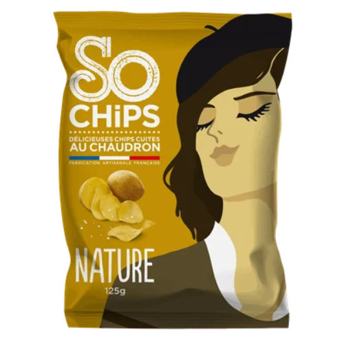 Chips Nature • Label Qualité Artisan 125 GR