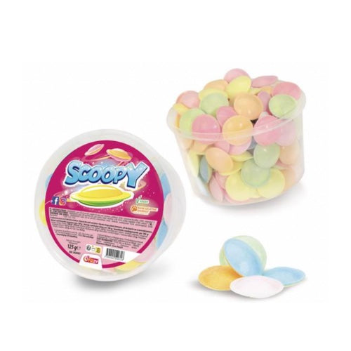 Boite de bonbons "soucoupe" - 125 GR