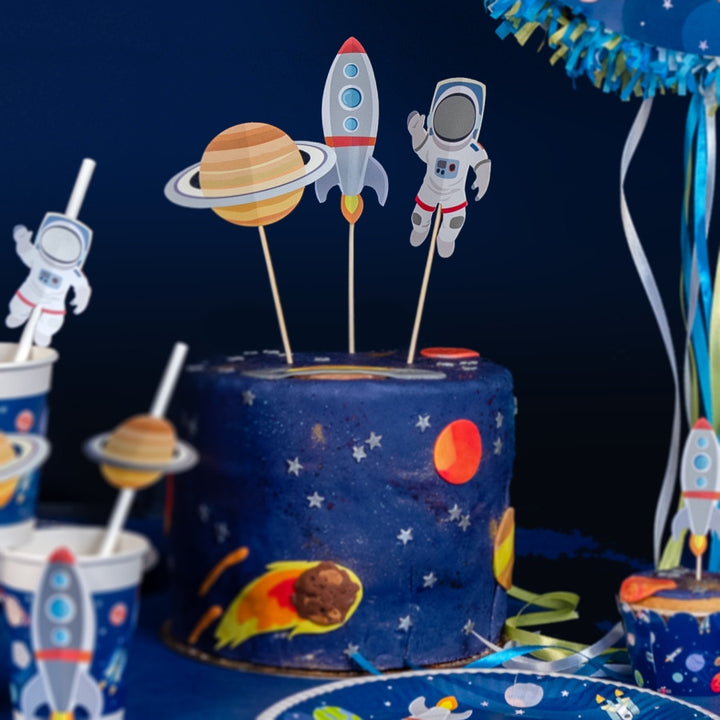 Cake Toppers Espace - Recyclable