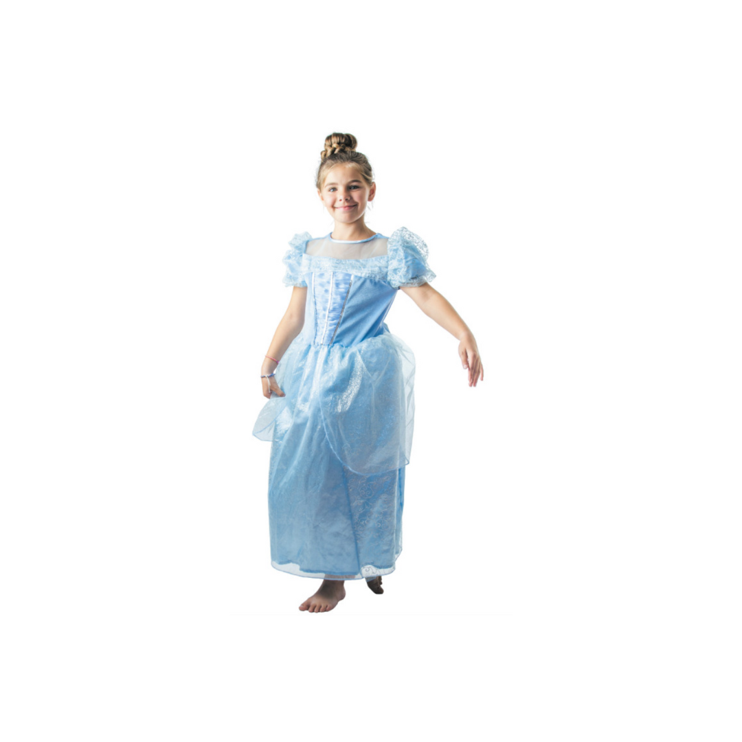 Costume Princesse bleu 4-6 ans