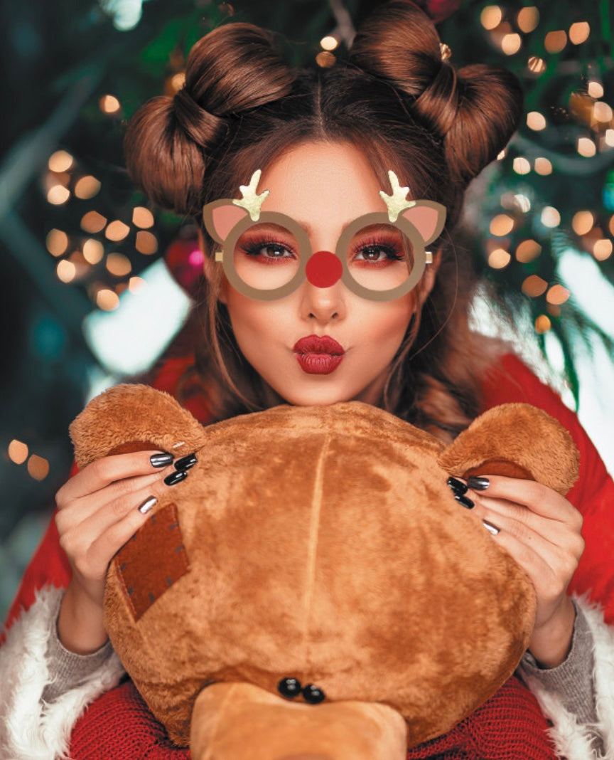 8 lunettes rigolotes de Noël