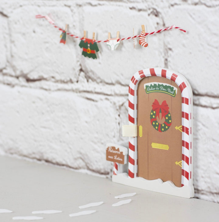 La petite porte des lutins de Noël